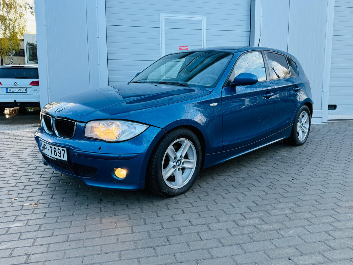 BMW 118, 1.6 benzīns.